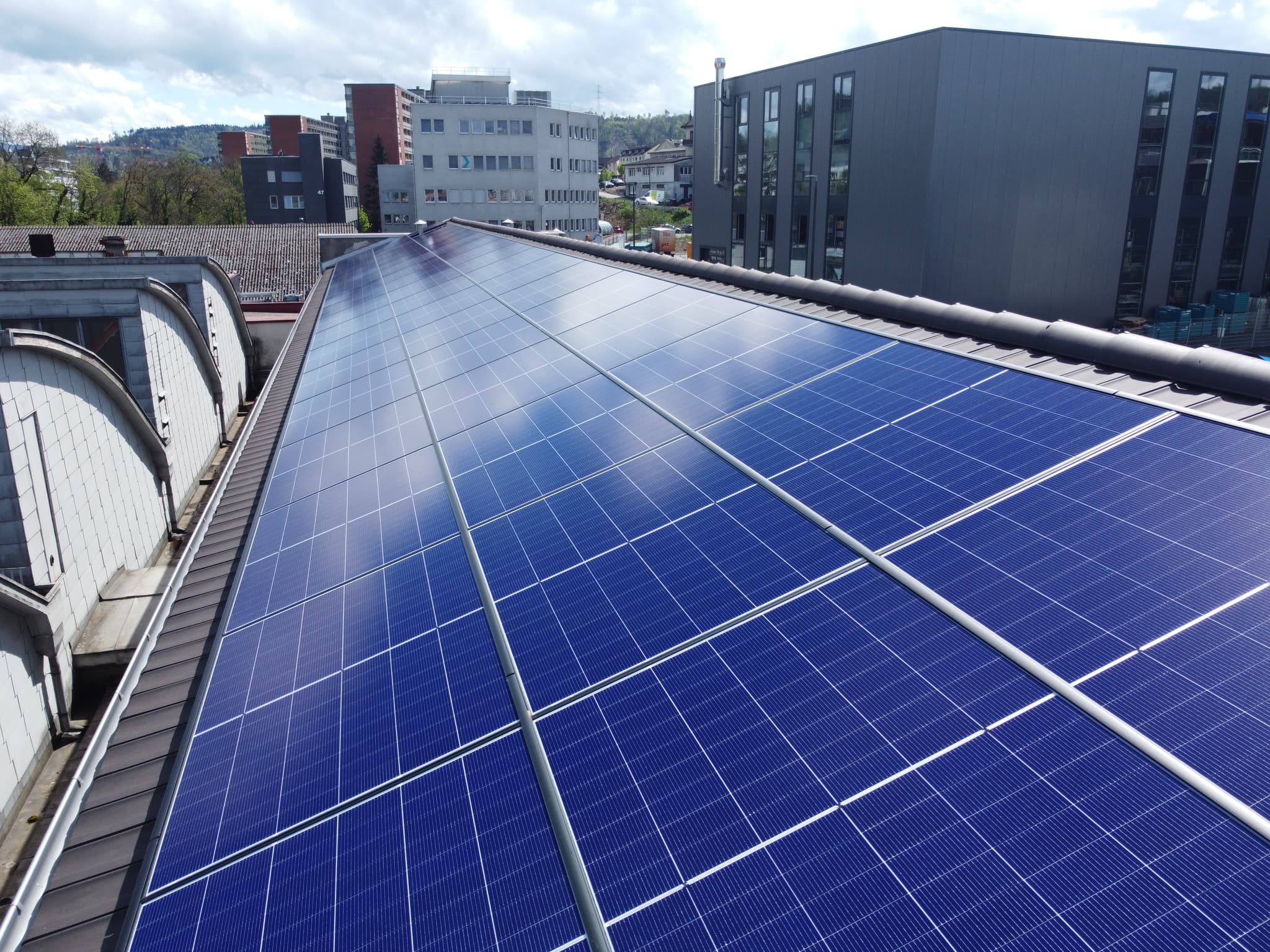 Solaranlage Hintergrund