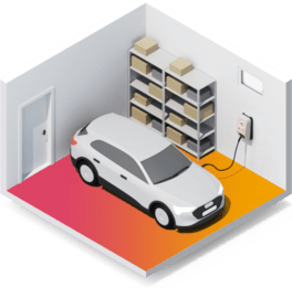 Elektroauto Ladestation Symbol